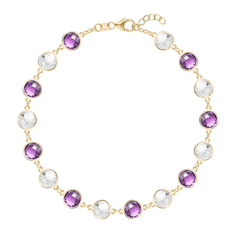 Personalized Newport Grand Bracelet in 14k Gold sold by Haverhill