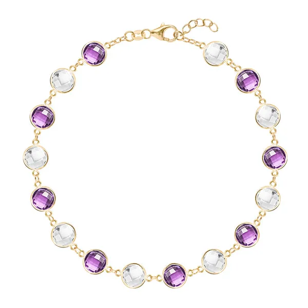 Personalized Newport Grand Bracelet in 14k Gold sold by Haverhill