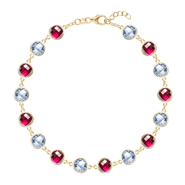 Personalized Newport Grand Bracelet in 14k Gold sold by Haverhill