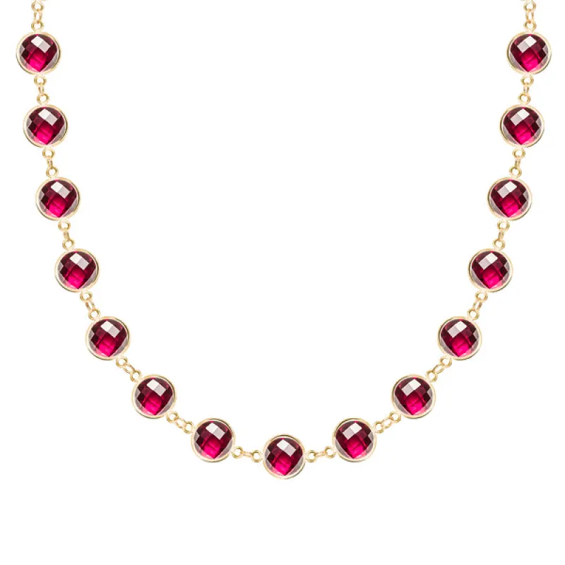 Personalized Newport Grand Necklace in 14k Gold sold by Haverhill