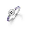 Personalized Rosecliff Letter Ring in 14k Gold sold by Haverhill