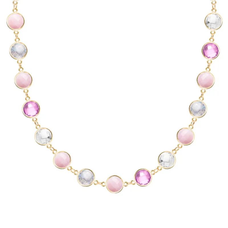 Personalized Newport Grand Necklace in 14k Gold sold by Haverhill