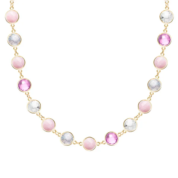 Personalized Newport Grand Necklace in 14k Gold sold by Haverhill