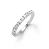 Personalized Rosecliff Birthstone Stackable Ring in 14k Gold sold by Haverhill
