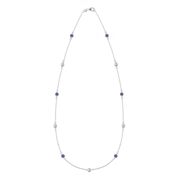 Personalized Bayberry 11 Birthstone Necklace in 14k Gold sold by Haverhill