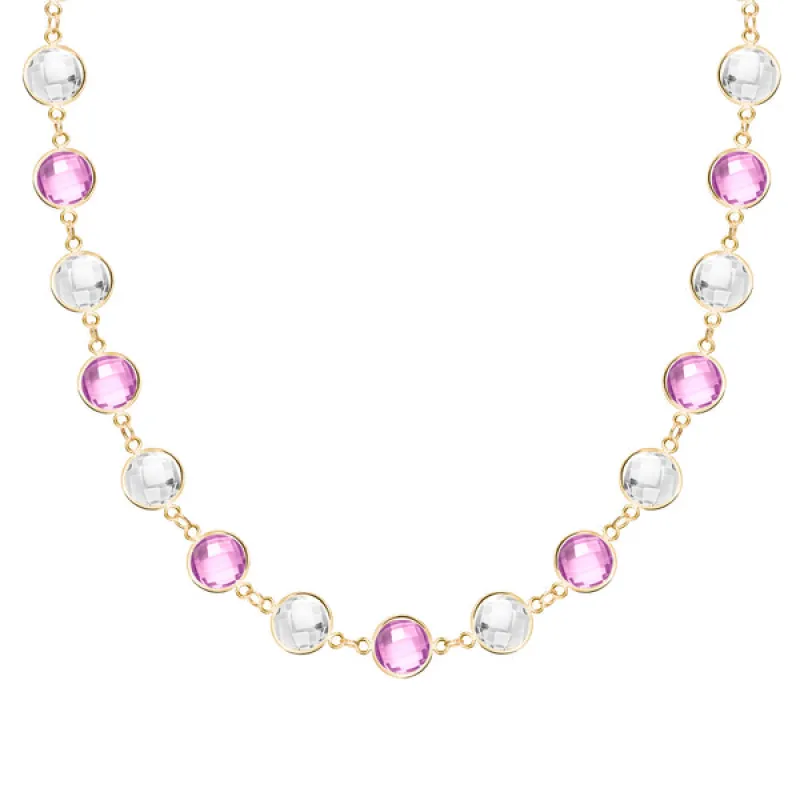Personalized Newport Grand Necklace in 14k Gold sold by Haverhill