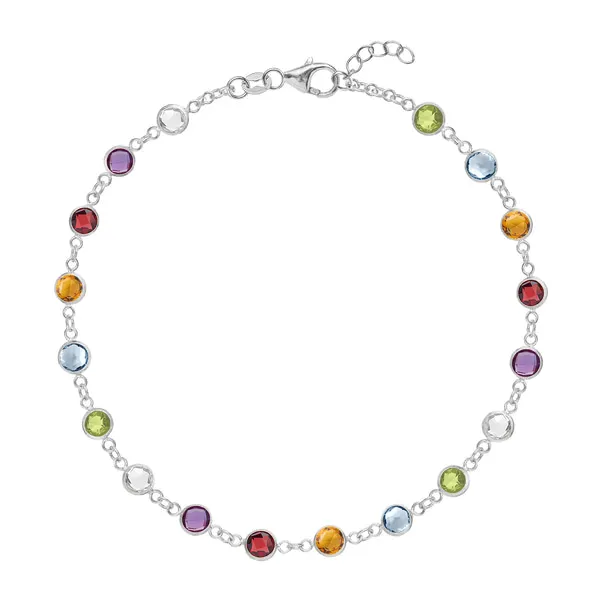 Personalized Newport Birthstone Bracelet in 14k Gold sold by Haverhill