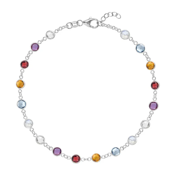 Personalized Newport Birthstone Bracelet in 14k Gold sold by Haverhill