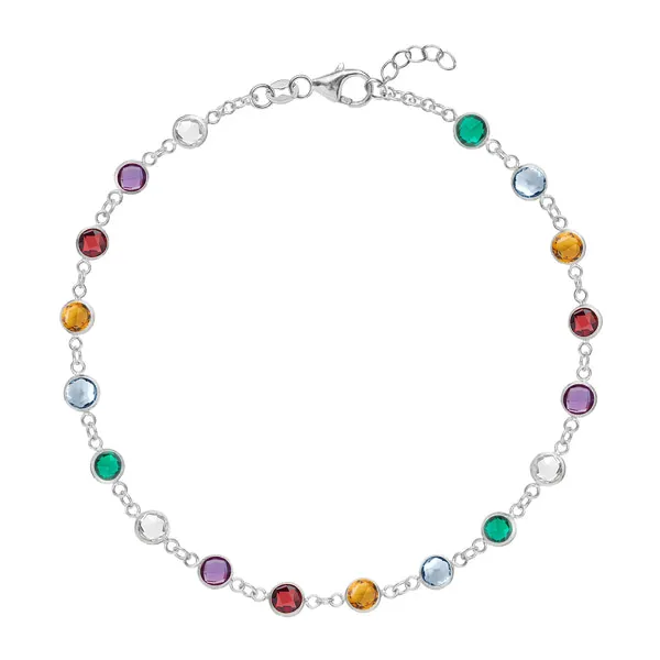 Personalized Newport Birthstone Bracelet in 14k Gold sold by Haverhill