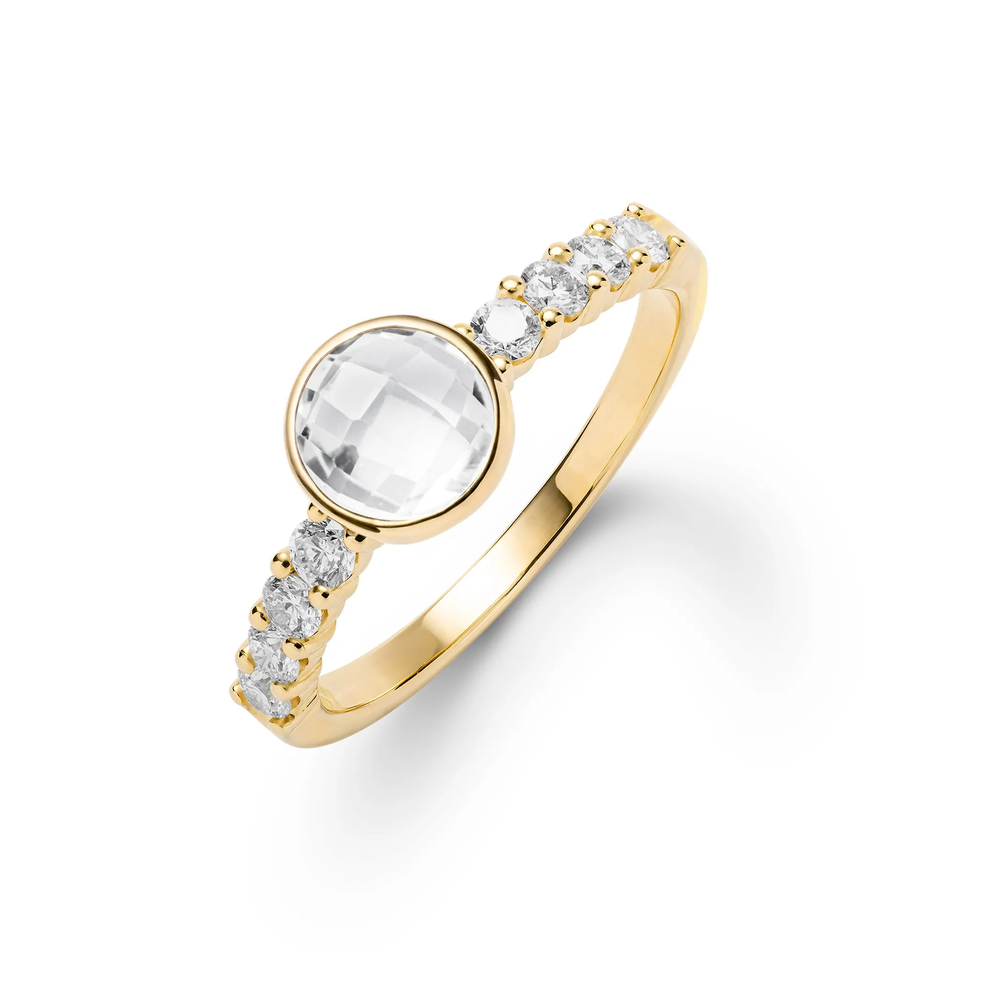 Rosecliff Grand Ring in 14k Gold sold by Haverhill