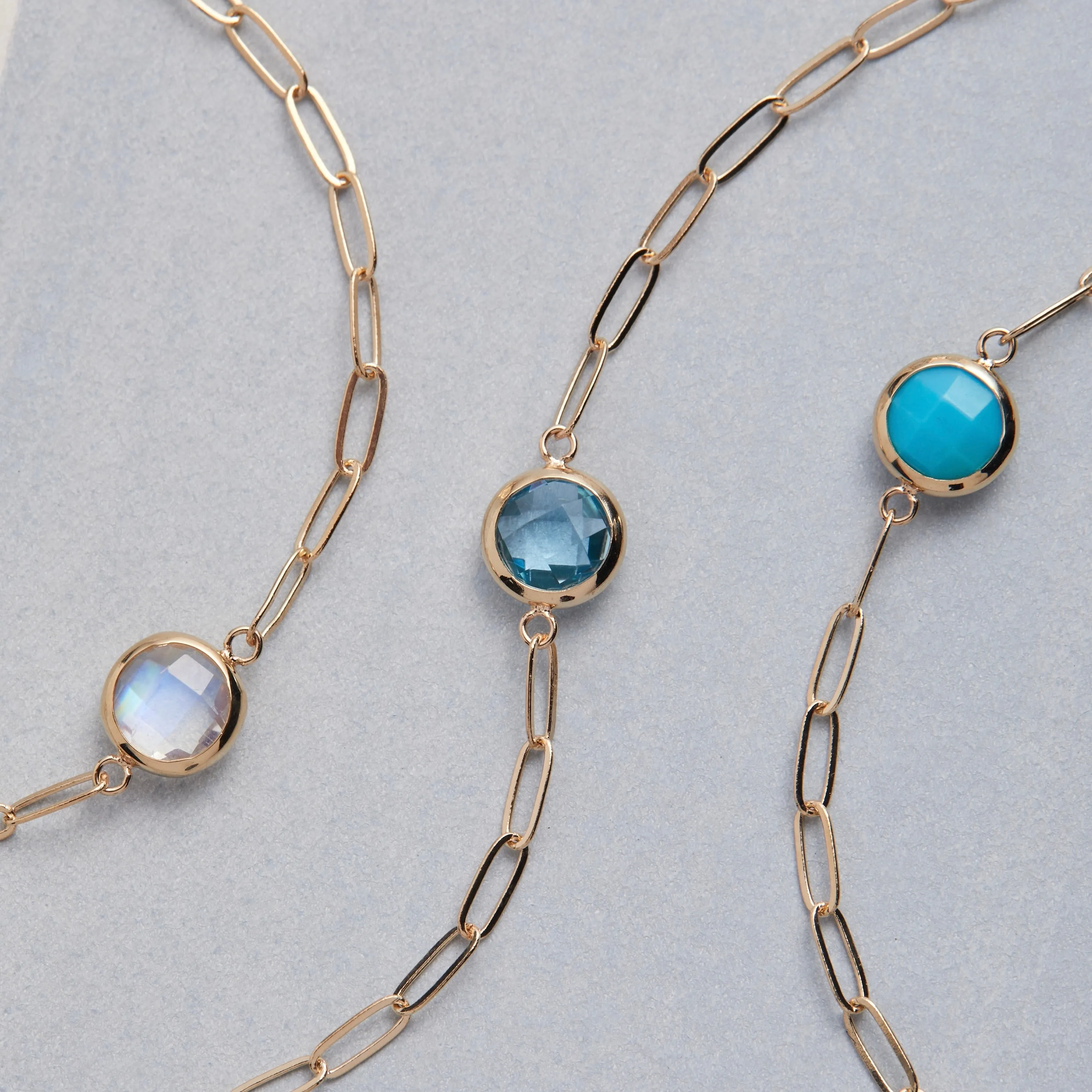 Grand 1 Birthstone Adelaide Mini Bracelet in 14k Gold sold by Haverhill product image thumbnail 3