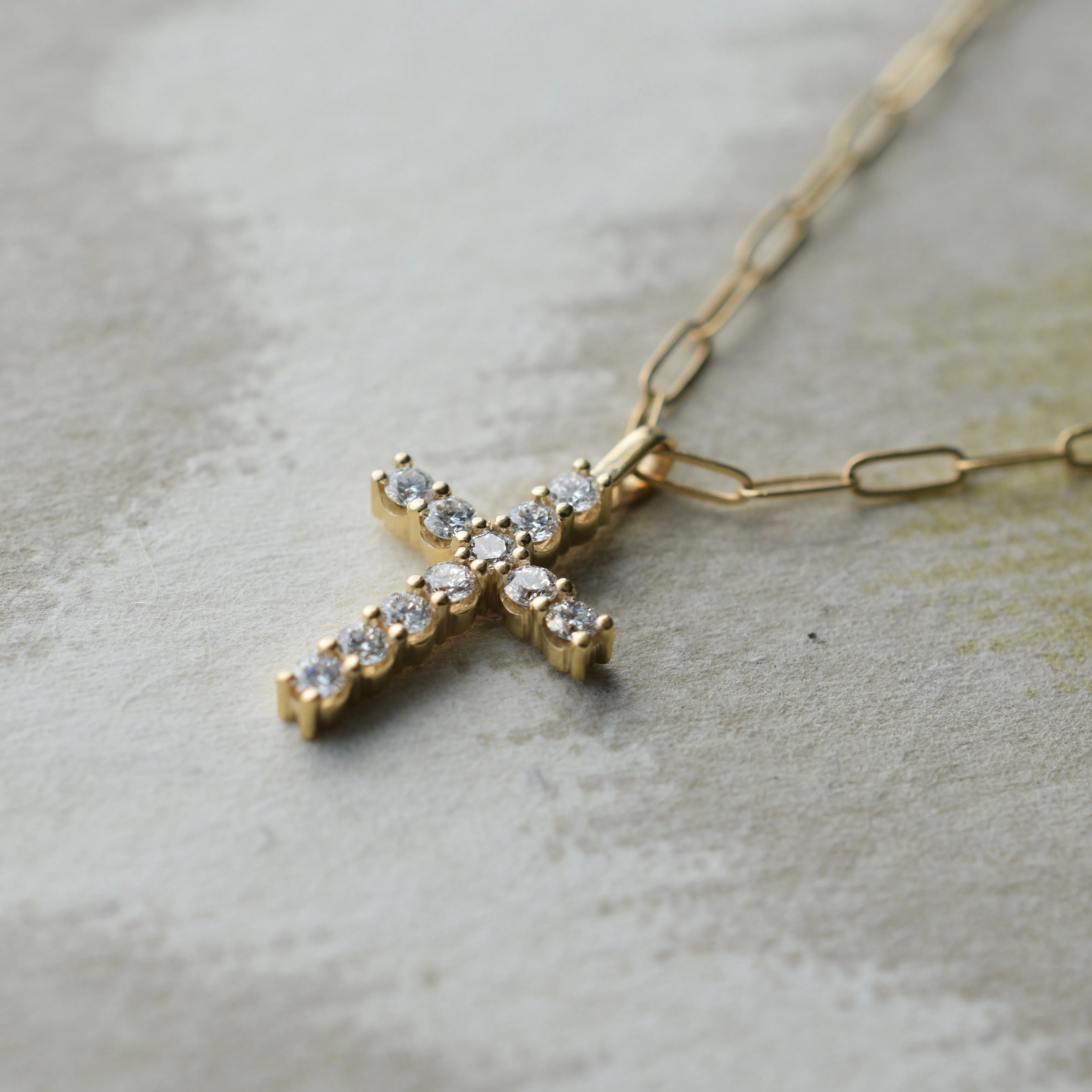 Rosecliff Cross Pendant in 14k Gold sold by Haverhill product image thumbnail 3