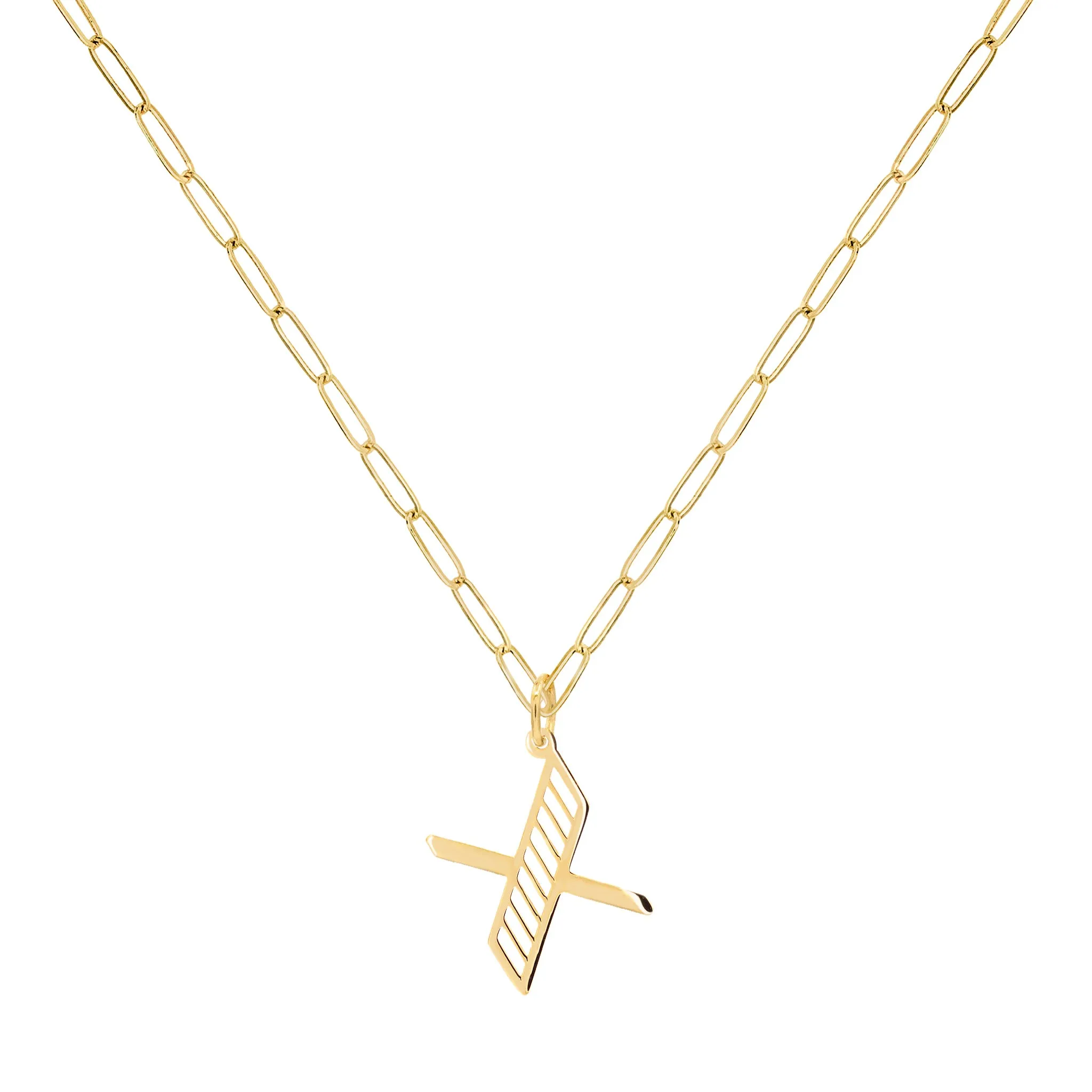 Essex Letter X Pendant in 14k Gold sold by Haverhill product image thumbnail 5