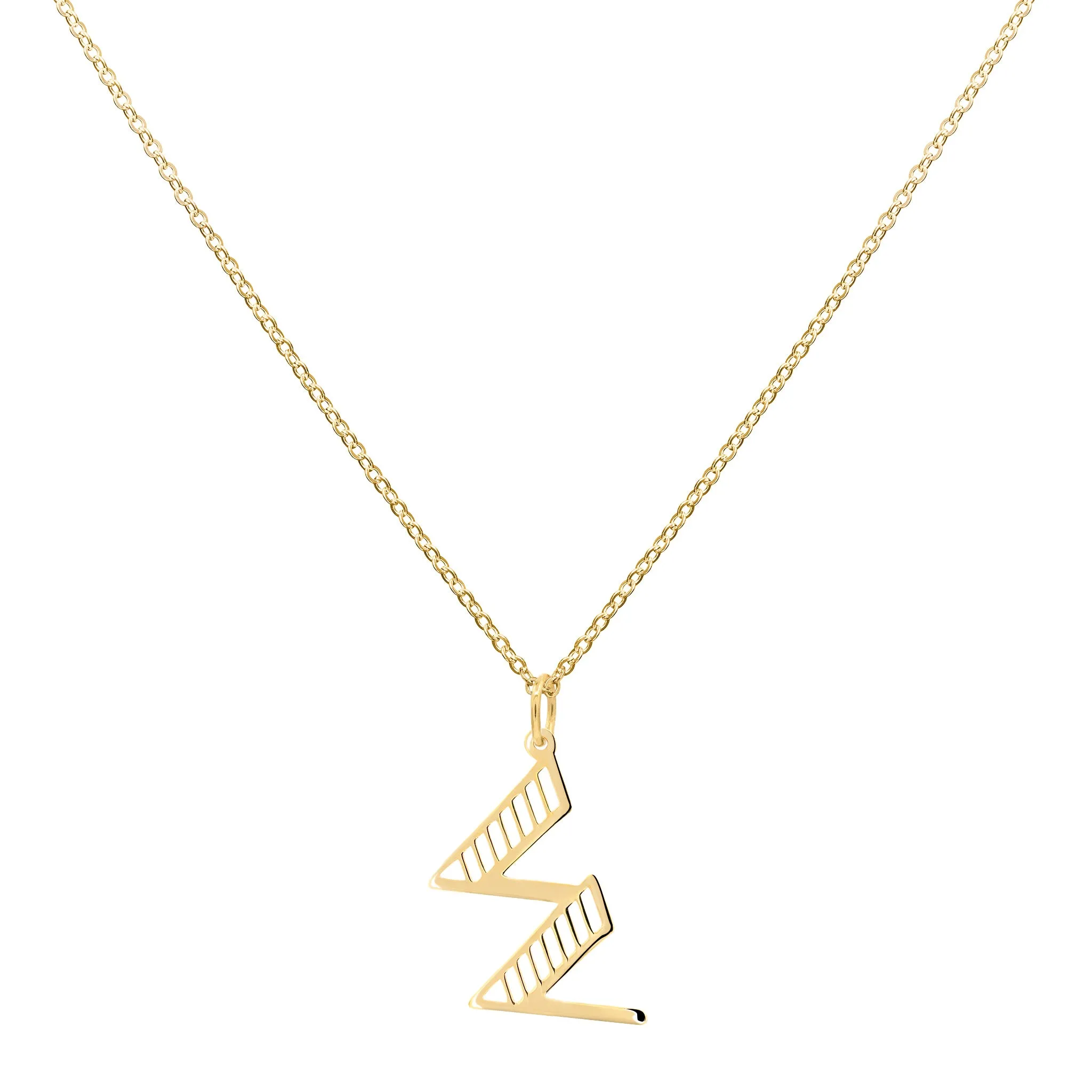 Essex Letter W Pendant in 14k Gold sold by Haverhill product image thumbnail 4