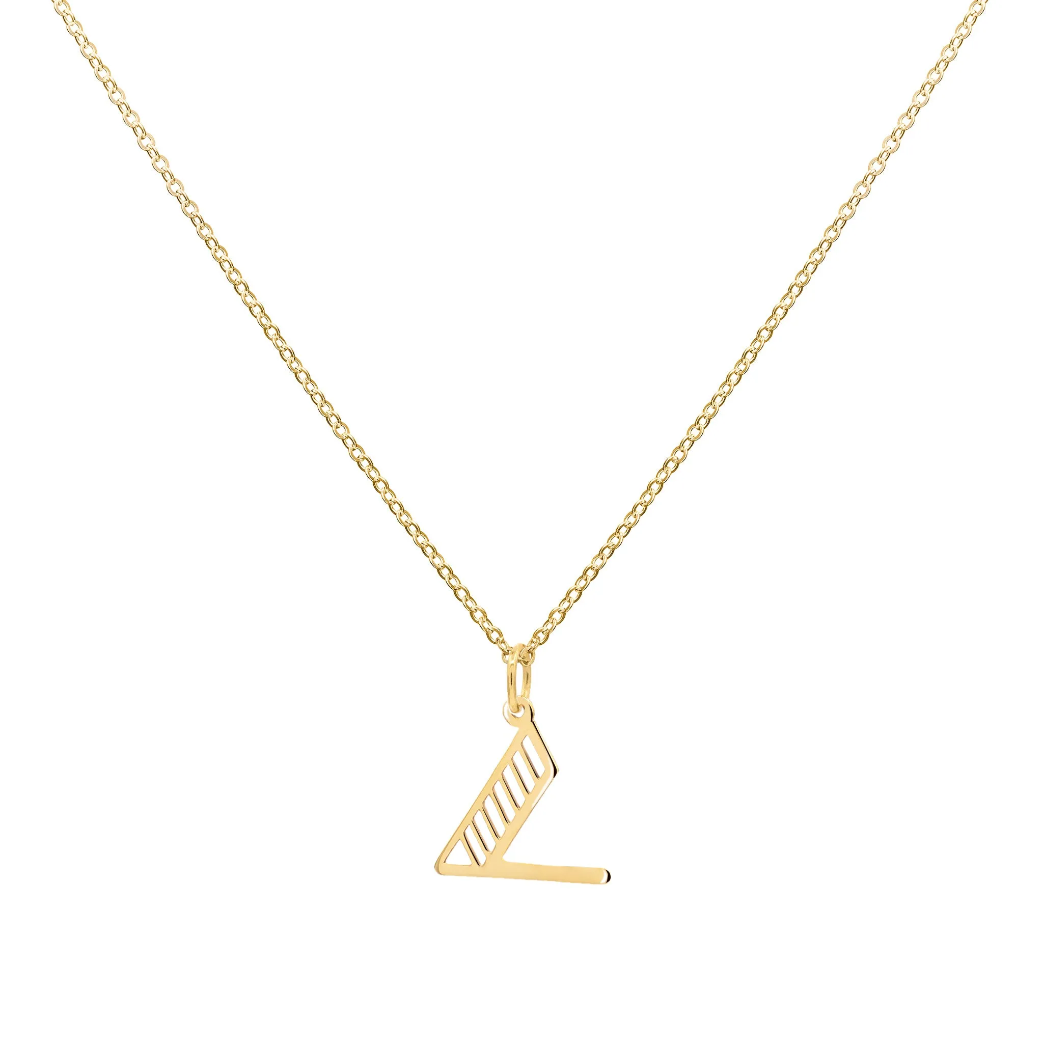 Essex Letter V Pendant in 14k Gold sold by Haverhill product image thumbnail 4