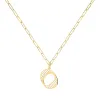 Essex Letter O Pendant in 14k Gold sold by Haverhill