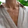 Essex Letter L Pendant in 14k Gold sold by Haverhill