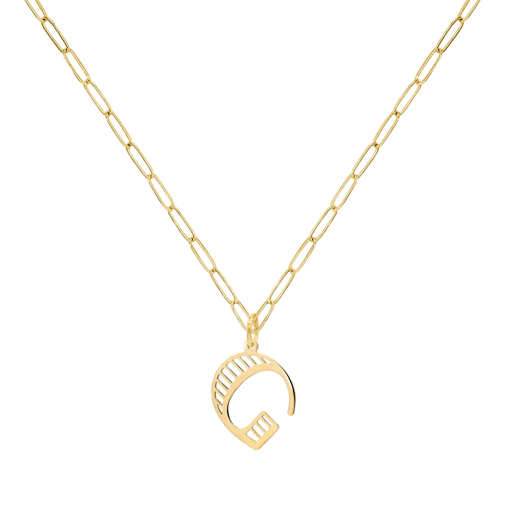 Essex Letter G Pendant in 14k Gold sold by Haverhill product image thumbnail 5