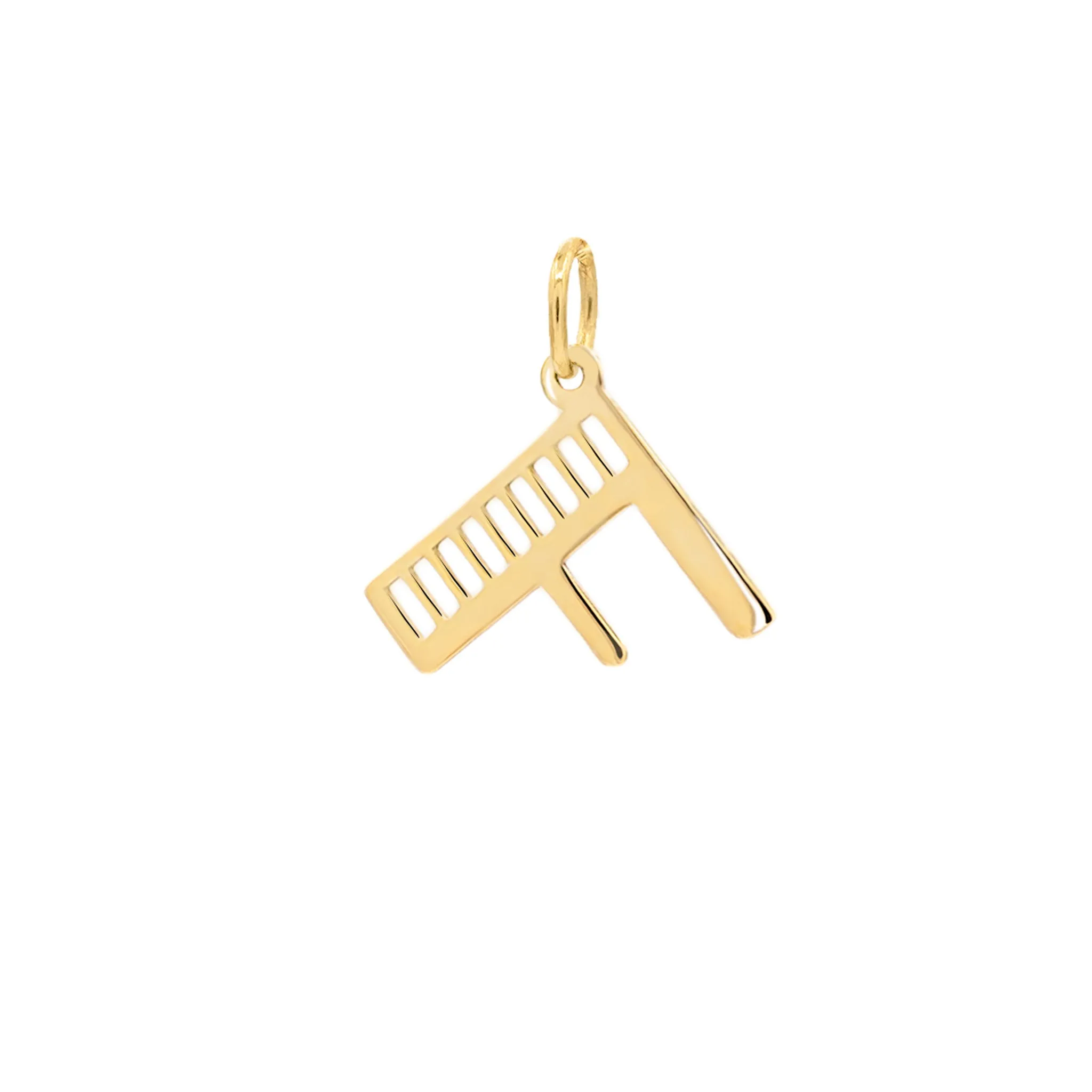 Essex Letter F Pendant in 14k Gold sold by Haverhill