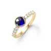 Rosecliff Grand Sapphire Ring in 14k Gold (September) sold by Haverhill