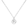 Flat Scorpio Pendant with Adelaide Mini Chain in 14k Gold sold by Haverhill