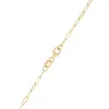 Flat Leo Pendant with Adelaide Mini Chain in 14k Gold sold by Haverhill