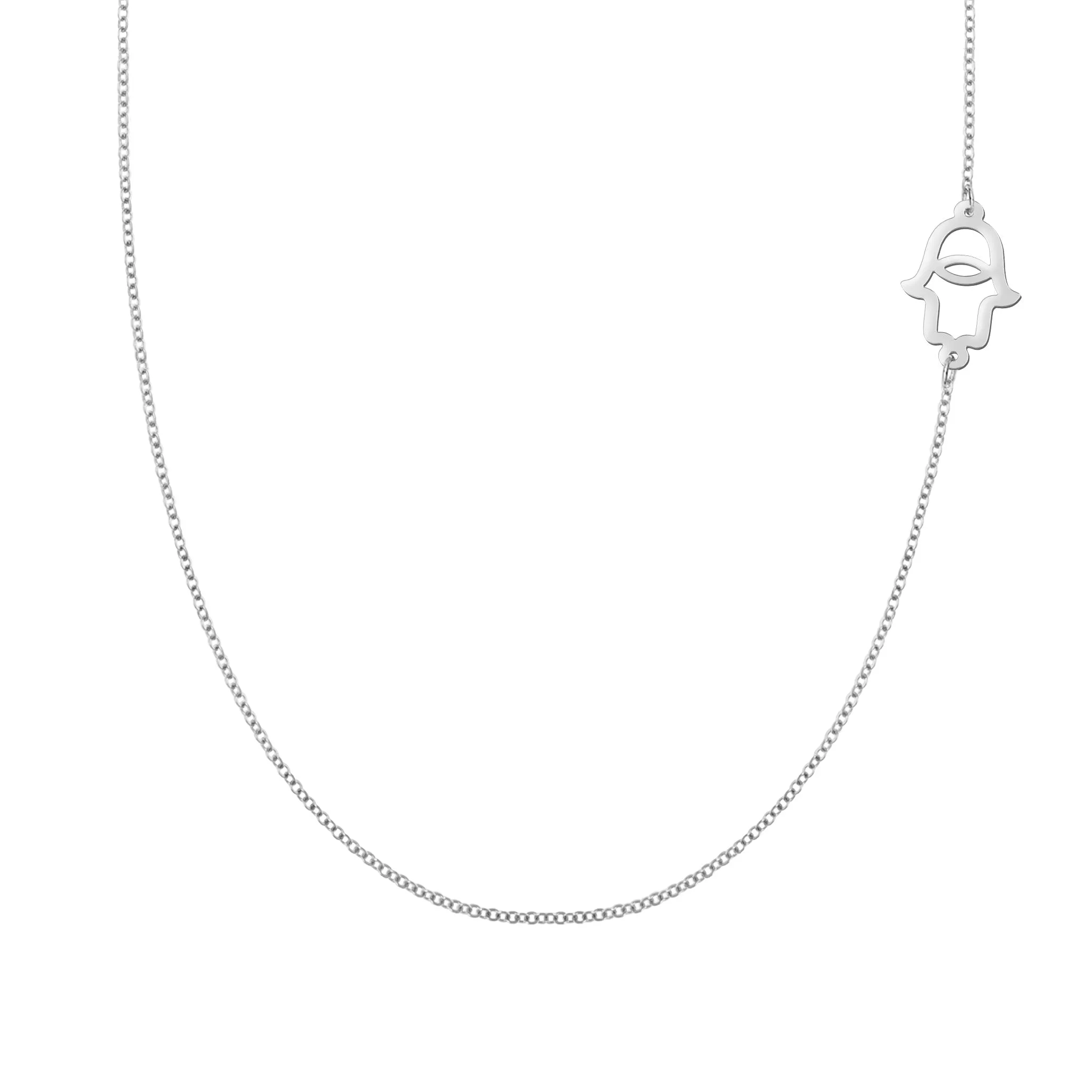 Hamsa Necklace in 14k Gold sold by Haverhill product image thumbnail 5