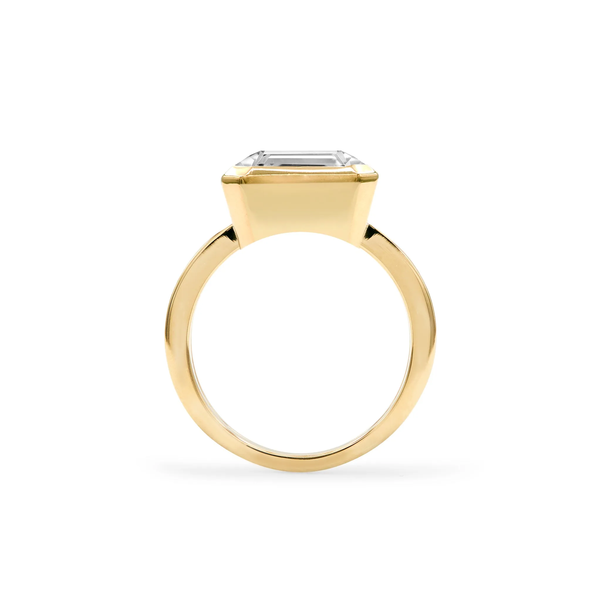 Warren Horizontal Birthstone Ring in 14k Gold sold by Haverhill product image thumbnail 4