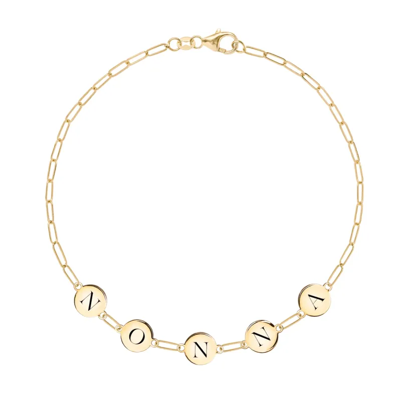 NONNA Bracelet on Adelaide Mini in 14k Gold sold by Haverhill