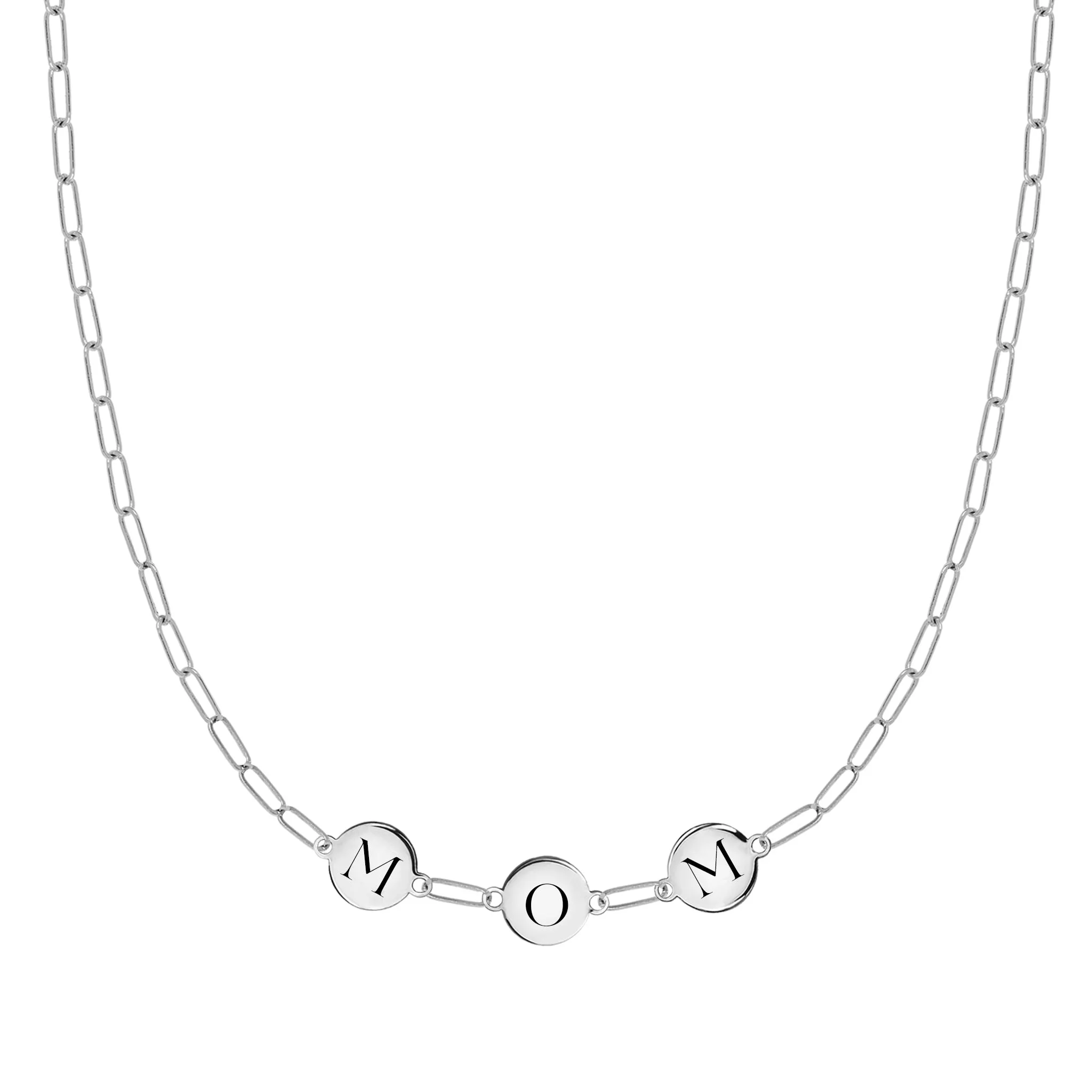 MOM Necklace on Adelaide Mini in 14k Gold sold by Haverhill product image thumbnail 4