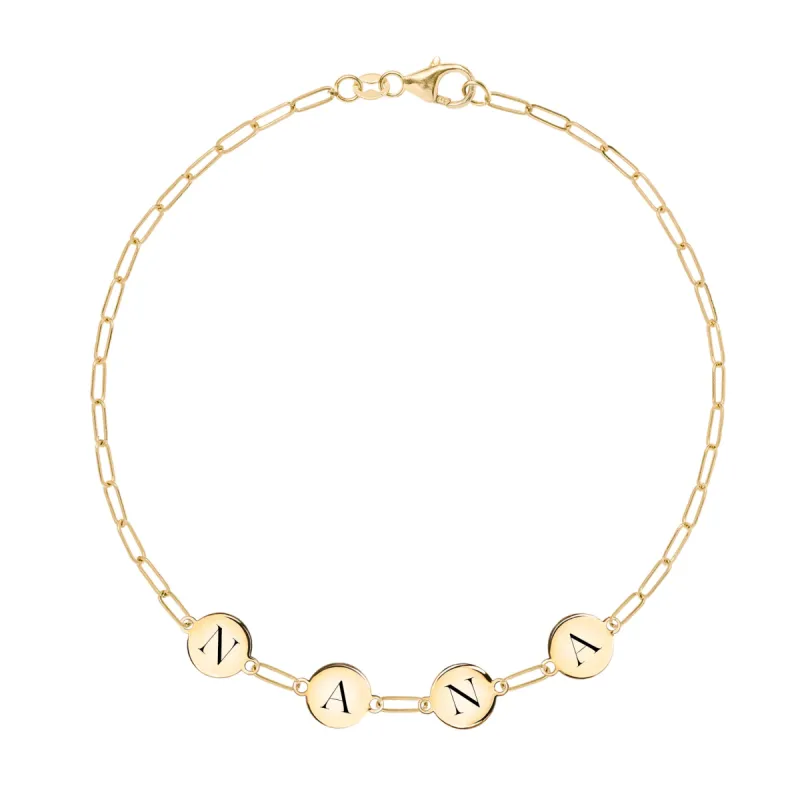 NANA Bracelet on Adelaide Mini in 14k Gold sold by Haverhill