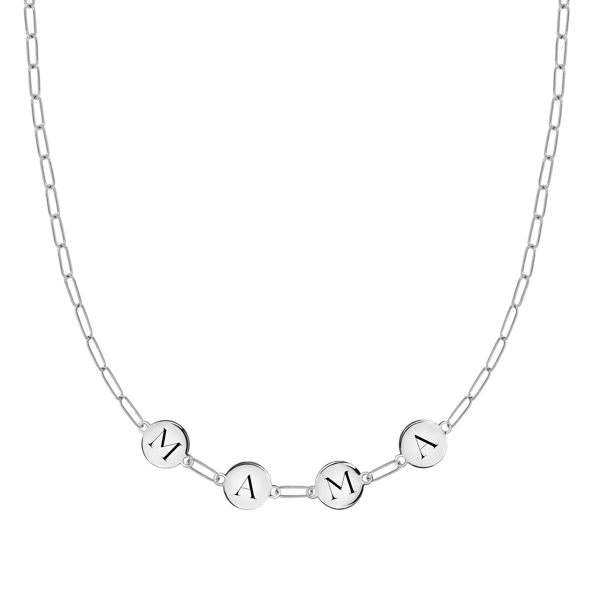 MAMA Adelaide Mini Necklace in 14k Gold sold by Haverhill product image thumbnail 4