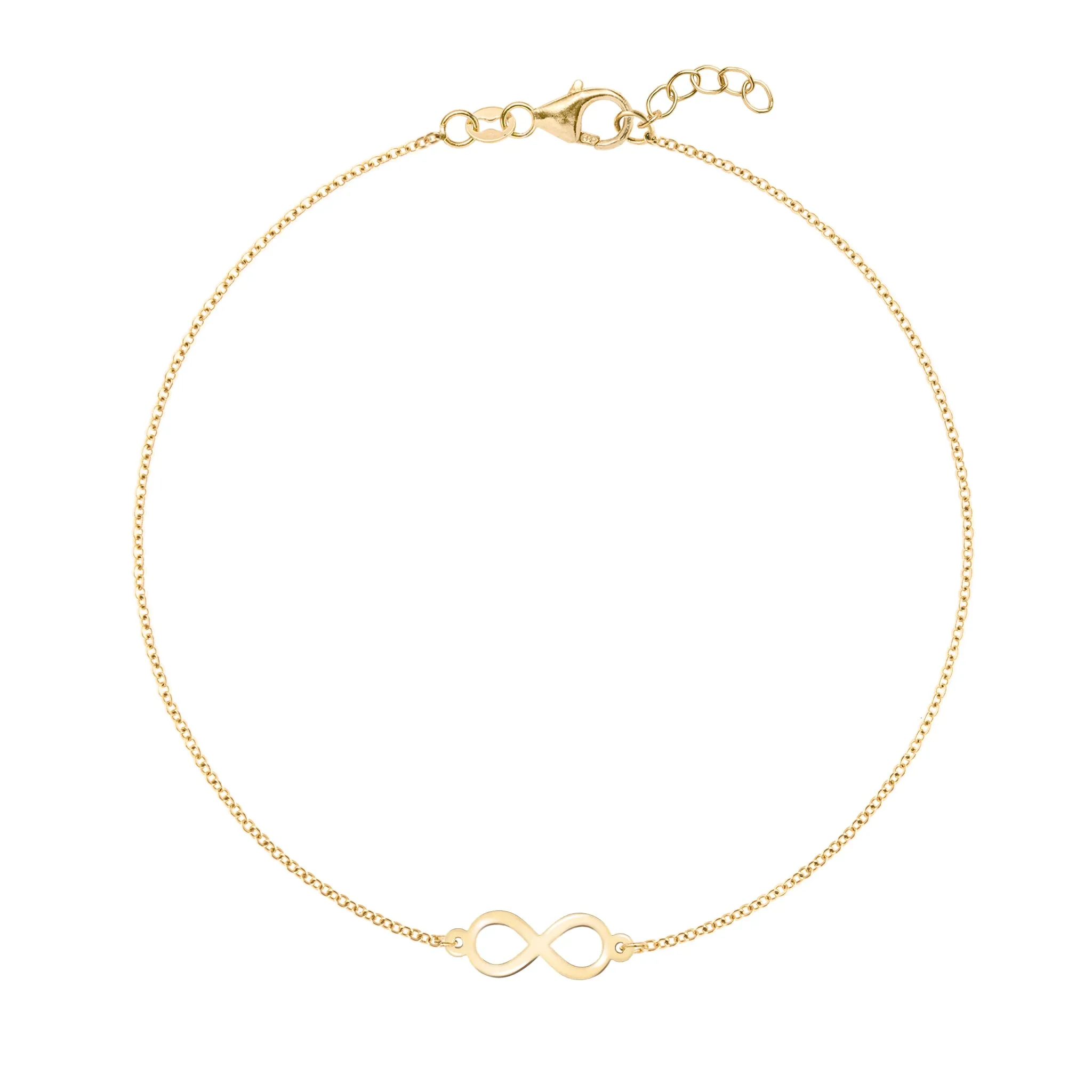 Infinity Bracelet in 14k Gold sold by Haverhill