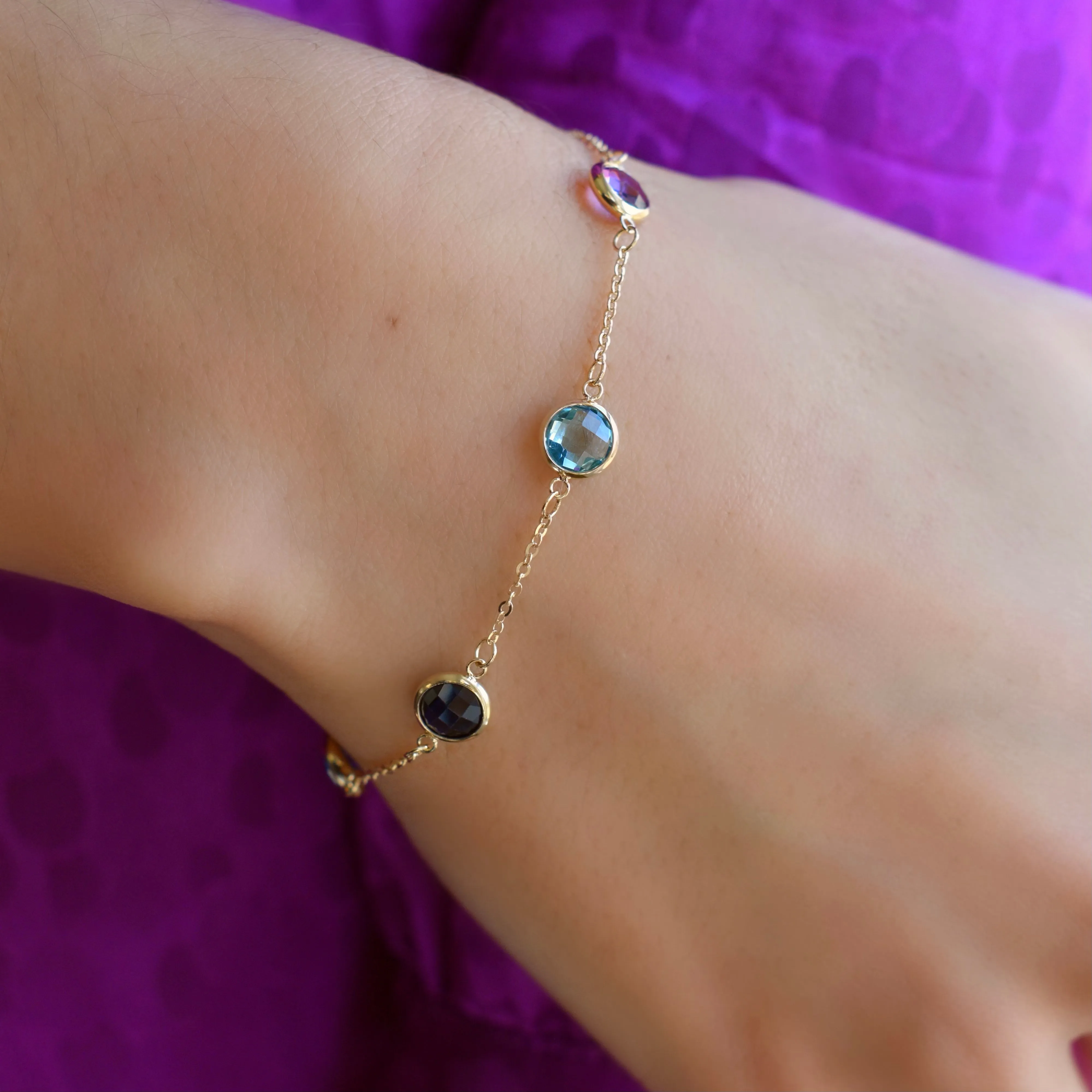 Hope 5 Grand Bracelet in 14k Gold sold by Haverhill product image thumbnail 2