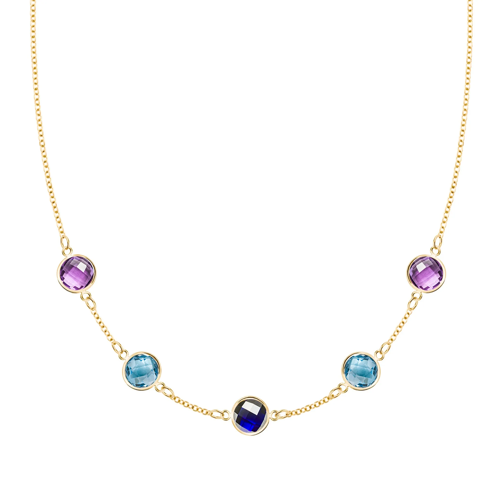 Hope 5 Grand Necklace in 14k Gold sold by Haverhill