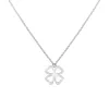 Flat Clover Pendant with Classic Chain in 14k Gold sold by Haverhill
