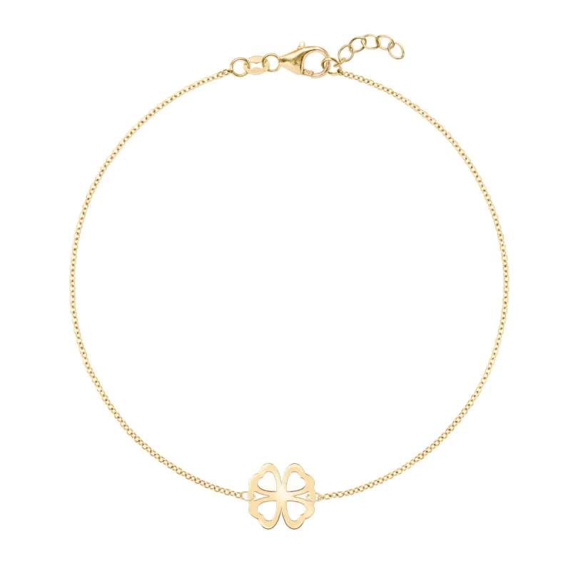 Clover Bracelet in 14k Gold sold by Haverhill