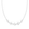 Grand 5 Connected Birthstone Necklace in 14k Gold sold by Haverhill