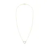 Rosecliff Small Heart Birthstone Necklace in 14k Gold sold by Haverhill