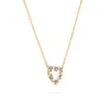 Rosecliff Small Heart Diamond & Amethyst Necklace in 14k Gold (February) sold by Haverhill