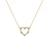 Rosecliff Small Heart Diamond & Alexandrite Necklace in 14k Gold (June) sold by Haverhill