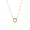 Rosecliff Small Heart Diamond & Alexandrite Necklace in 14k Gold (June) sold by Haverhill