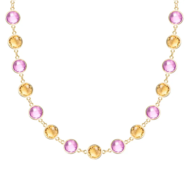 Sunset Newport Grand Necklace in 14k Gold sold by Haverhill