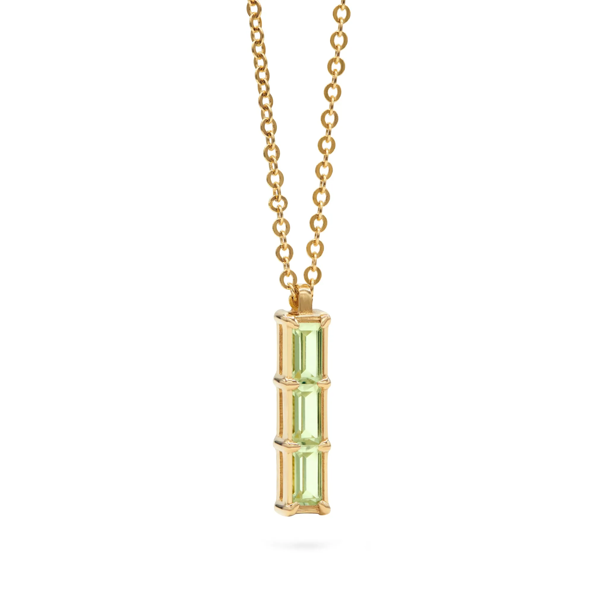 Providence 3 Peridot Pendant in 14k Gold (August) sold by Haverhill product image thumbnail 4