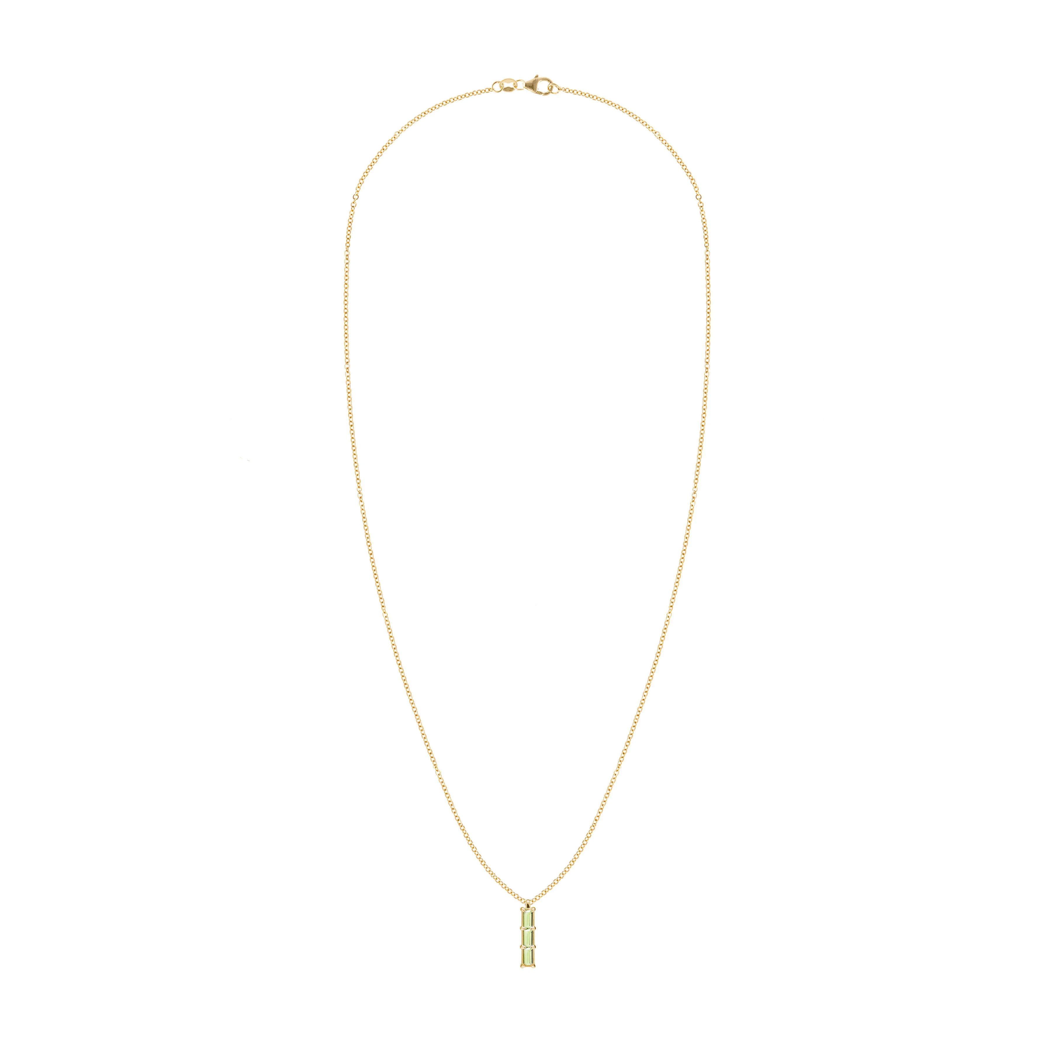 Providence 3 Peridot Pendant in 14k Gold (August) sold by Haverhill product image thumbnail 5
