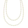 Newport White Topaz Long Necklace in 14k Gold (April) sold by Haverhill