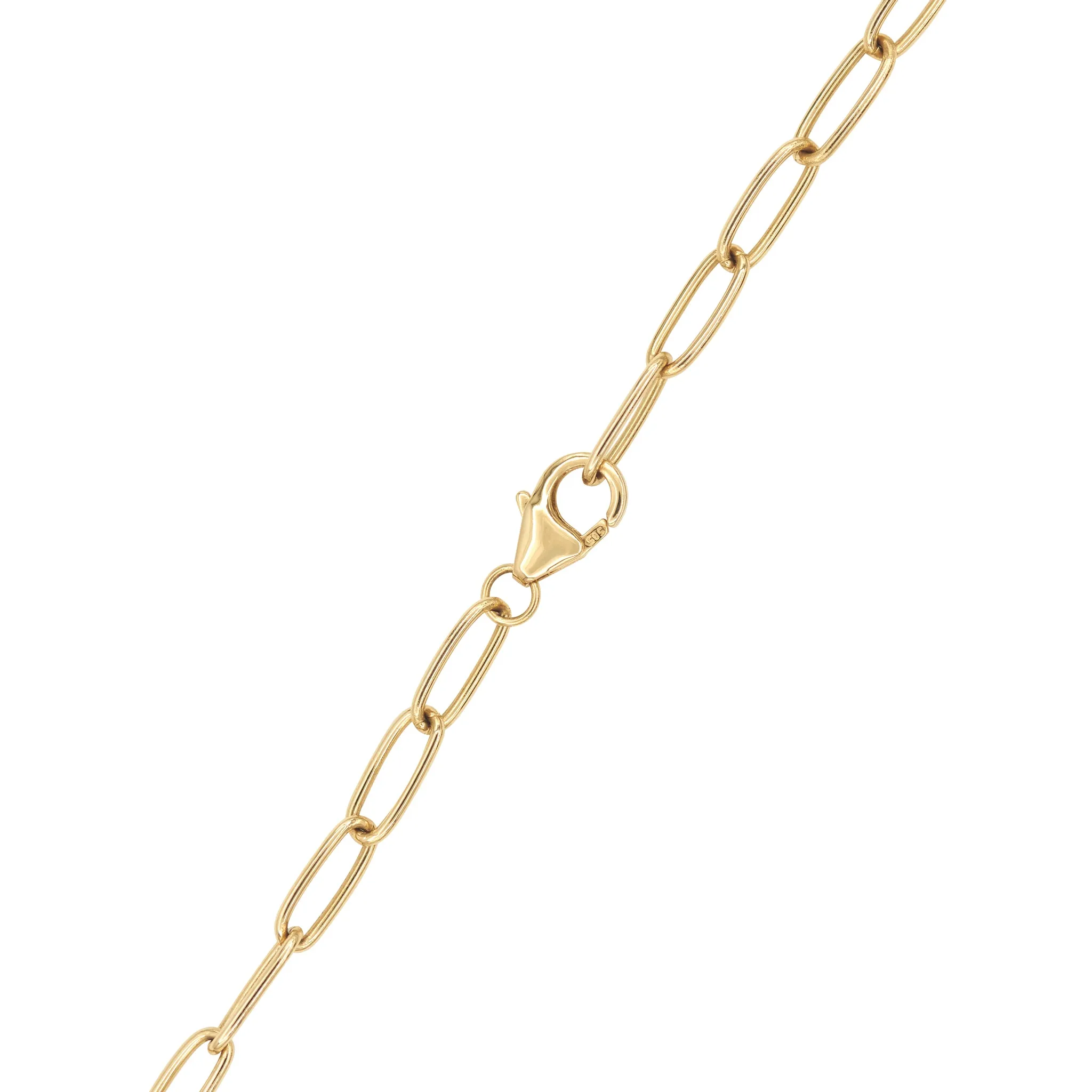 Adelaide 1 Pavé Birthstone Link Bracelet in 14k Gold sold by Haverhill product image thumbnail 5