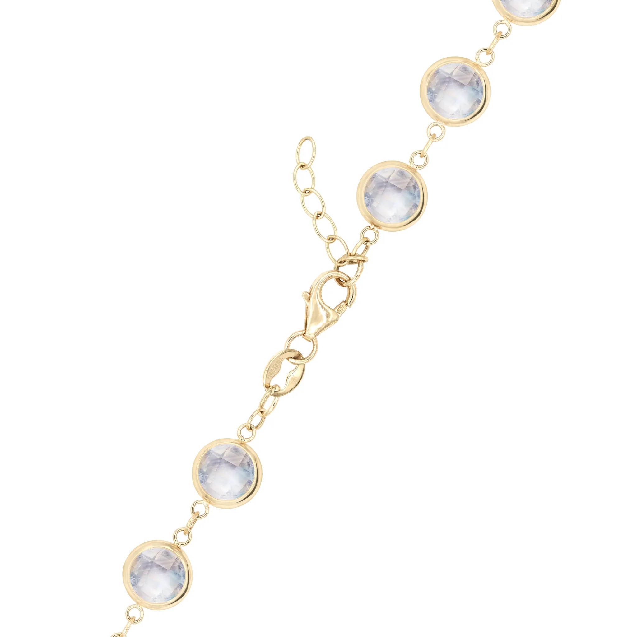 Newport Grand Moonstone Bracelet in 14k Gold (June) sold by Haverhill product image thumbnail 5