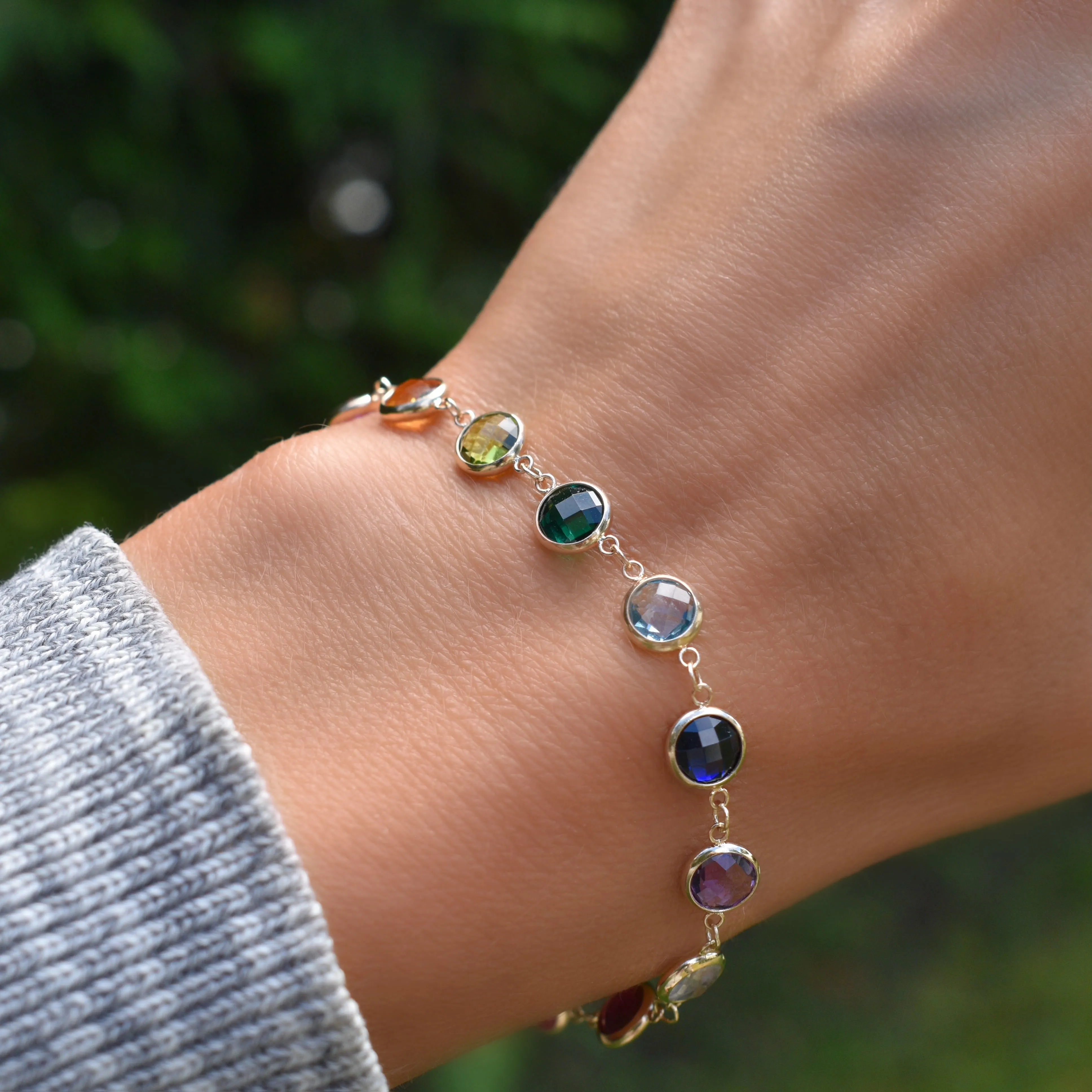 Rainbow Newport Grand Bracelet in 14k Gold sold by Haverhill product image thumbnail 3