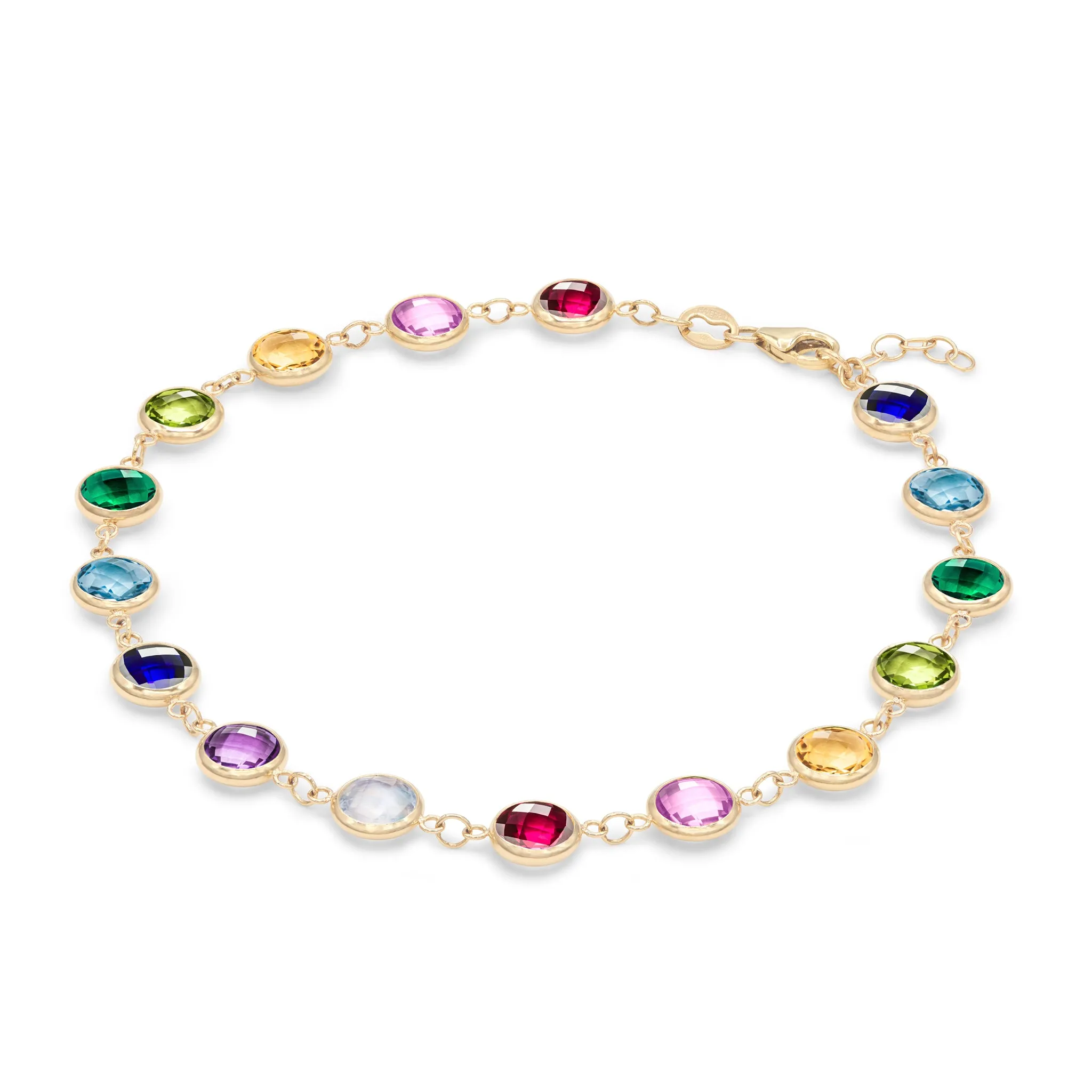 Rainbow Newport Grand Bracelet in 14k Gold sold by Haverhill product image thumbnail 4